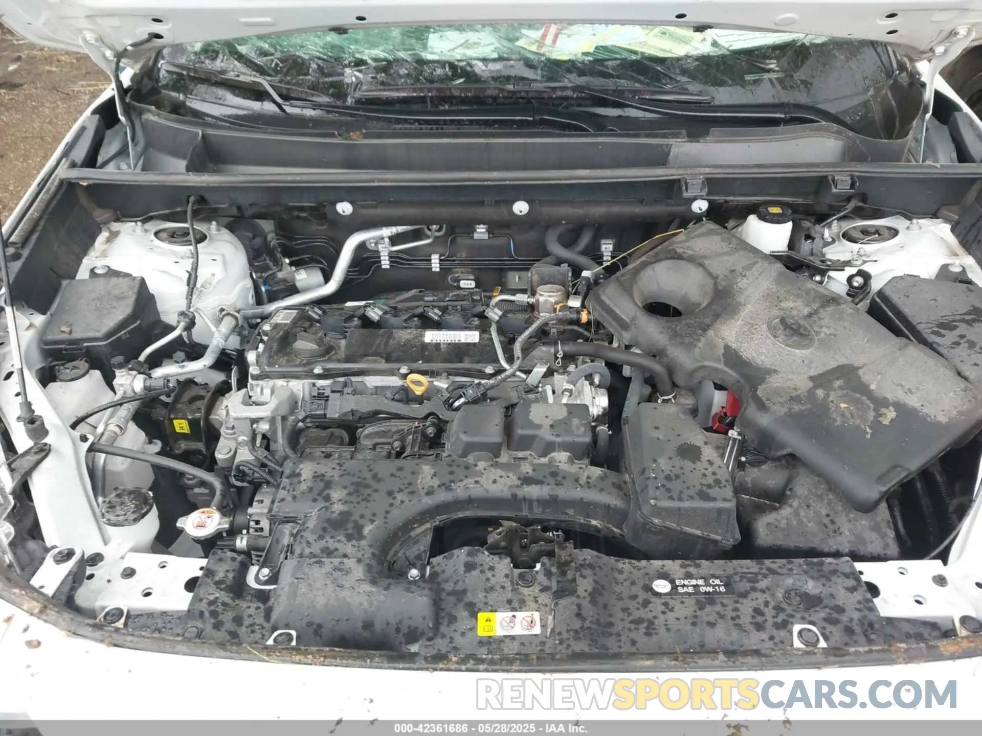 10 Photograph of a damaged car 2T3A1RFV1NW312419 TOYOTA RAV4 2022