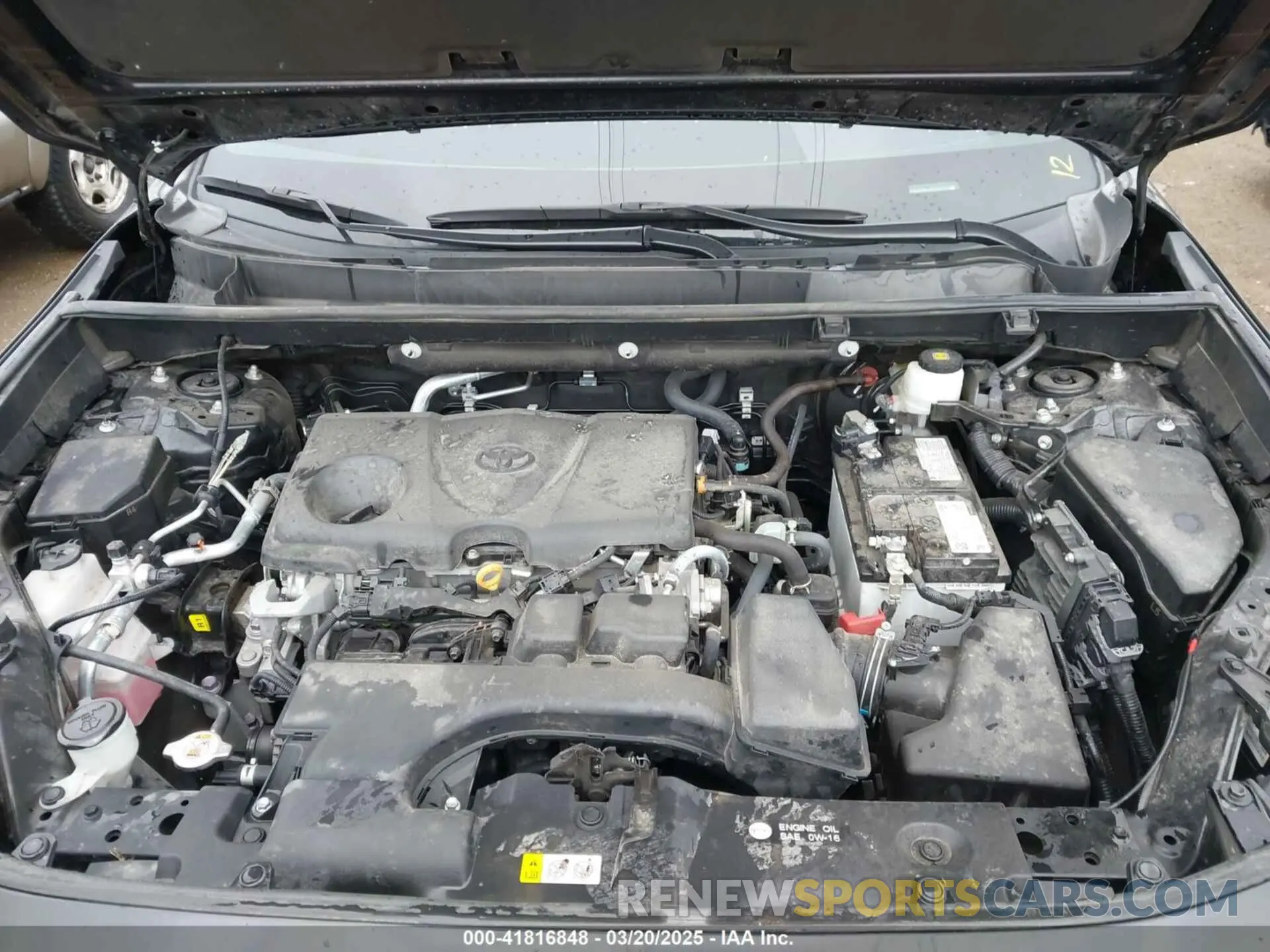 10 Photograph of a damaged car 2T3A1RFV2NC320305 TOYOTA RAV4 2022