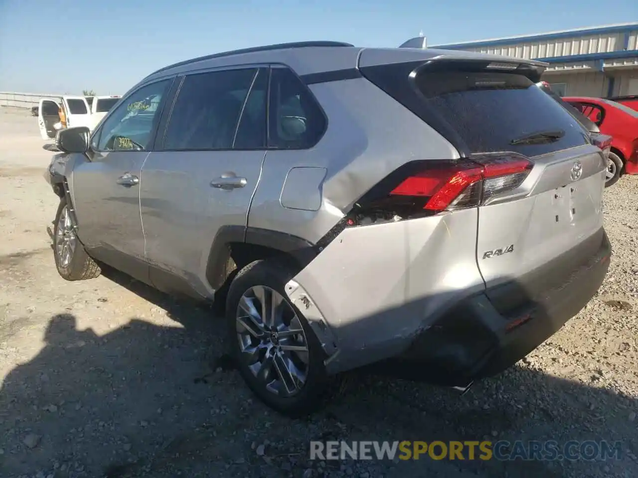 3 Photograph of a damaged car 2T3A1RFV4NW278251 TOYOTA RAV4 2022