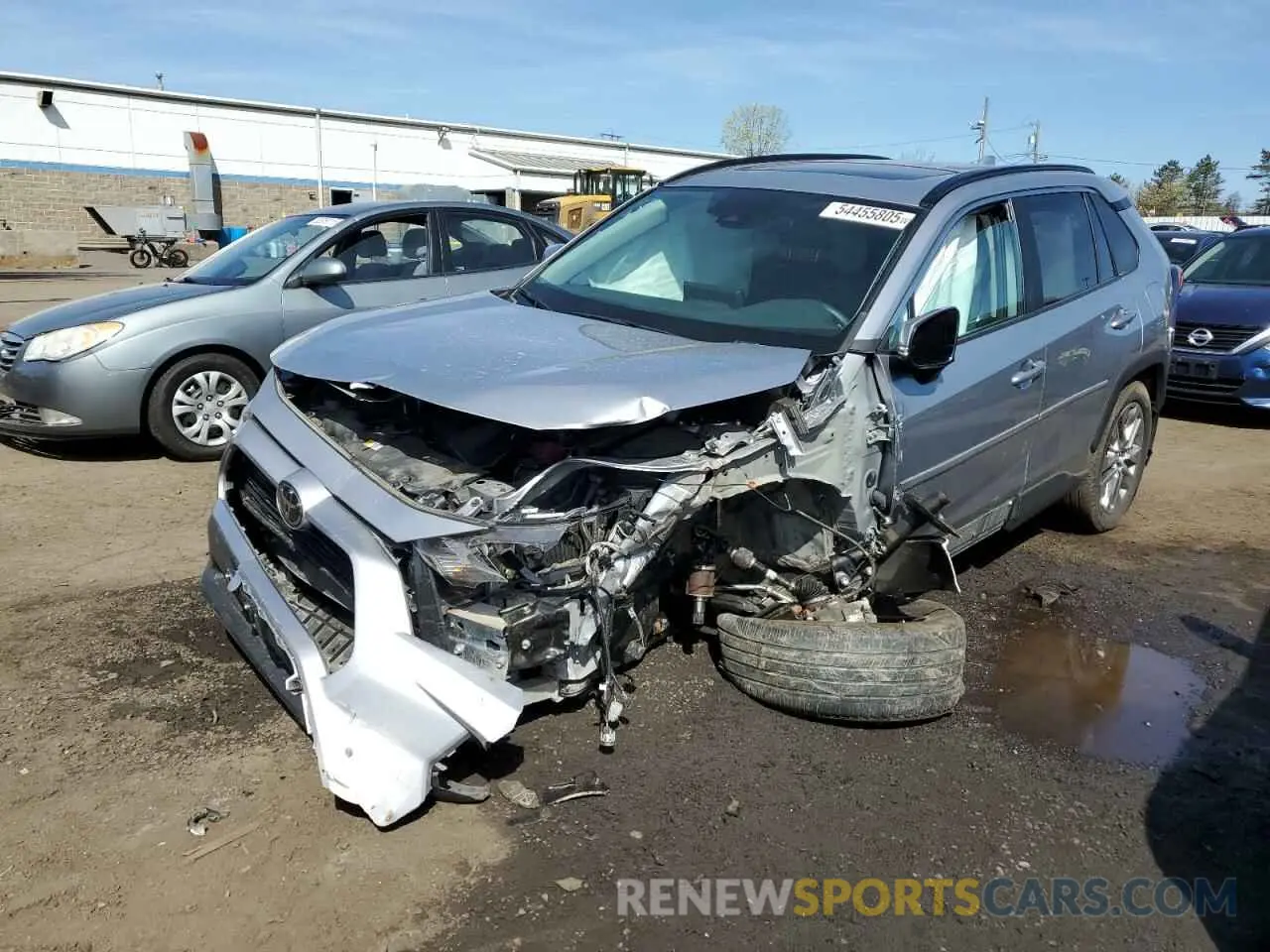 1 Photograph of a damaged car 2T3A1RFV5NC317527 TOYOTA RAV4 2022