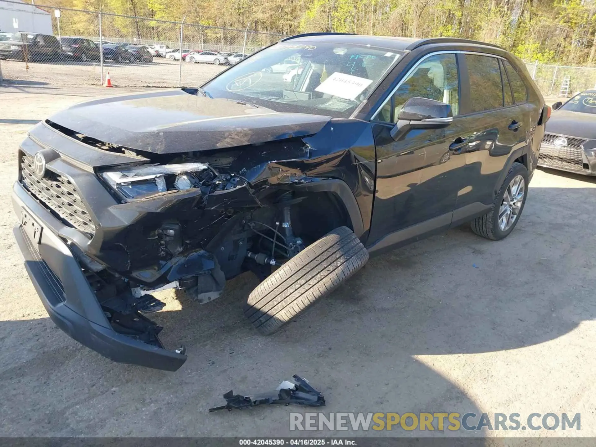 6 Photograph of a damaged car 2T3A1RFV6NC283890 TOYOTA RAV4 2022