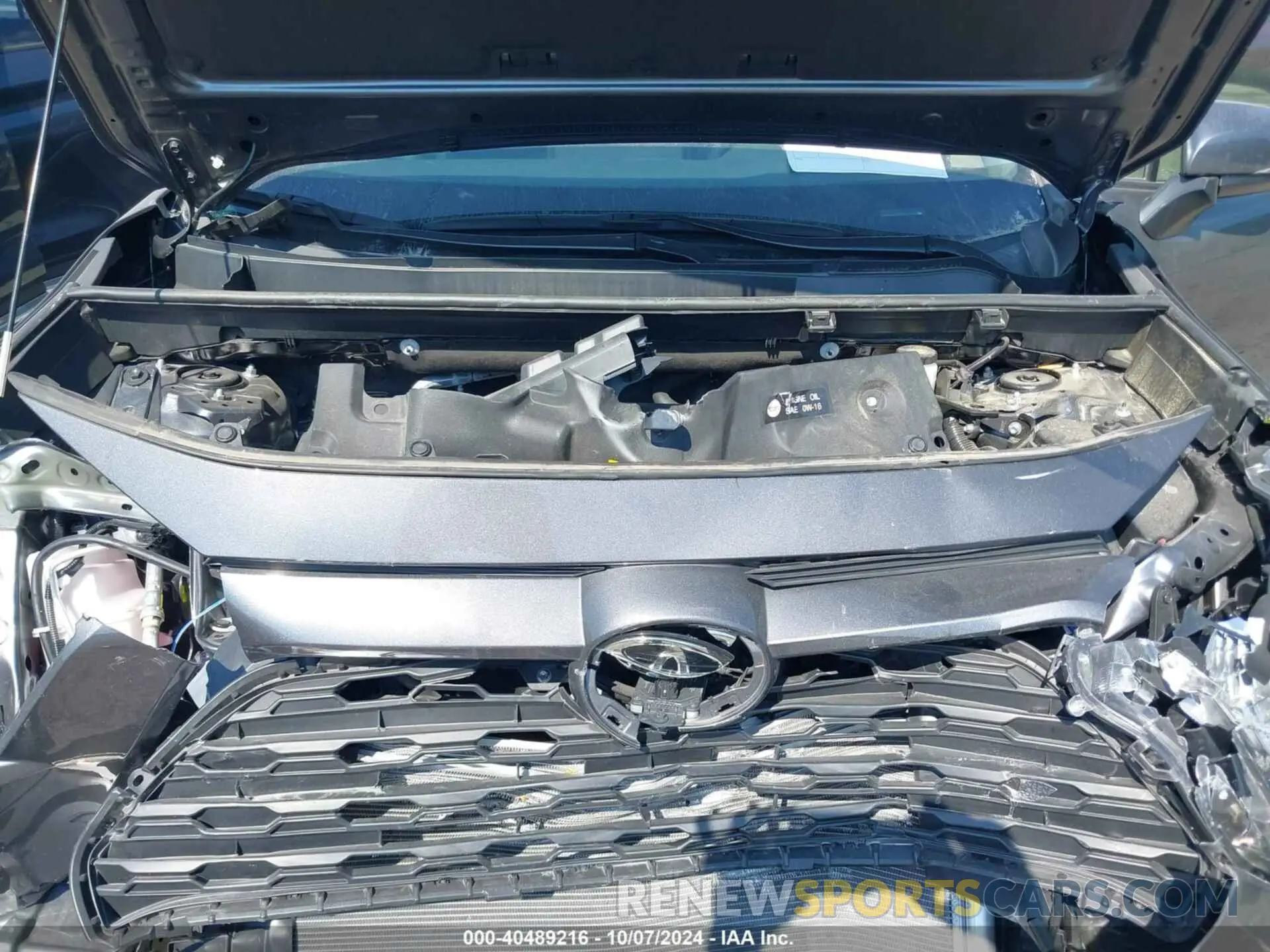 10 Photograph of a damaged car 2T3A1RFV6NC321666 TOYOTA RAV4 2022