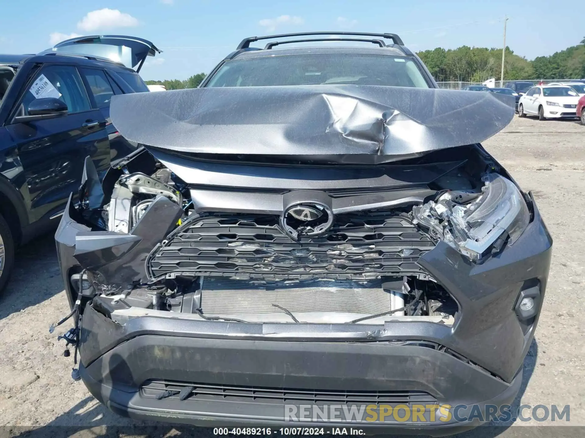 12 Photograph of a damaged car 2T3A1RFV6NC321666 TOYOTA RAV4 2022
