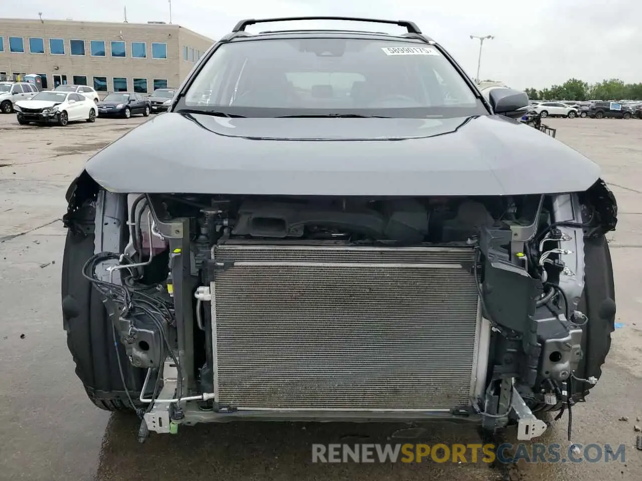5 Photograph of a damaged car 2T3A1RFV7NC293473 TOYOTA RAV4 2022
