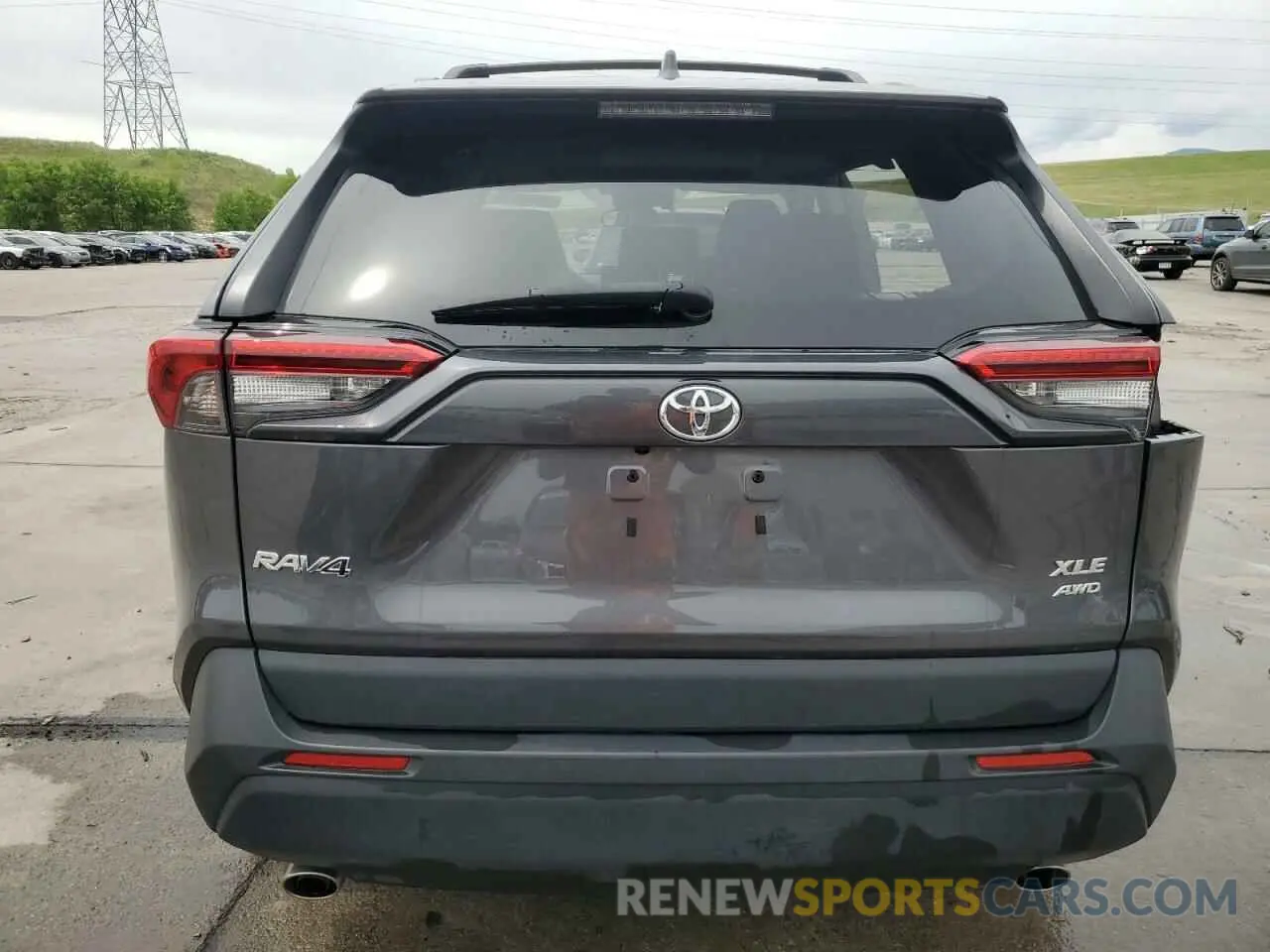 6 Photograph of a damaged car 2T3A1RFV7NC293473 TOYOTA RAV4 2022