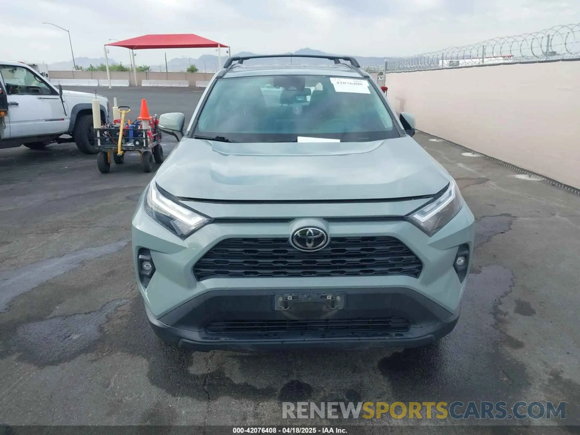 12 Photograph of a damaged car 2T3A1RFV7NW256681 TOYOTA RAV4 2022