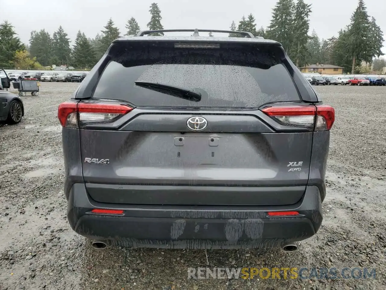 6 Photograph of a damaged car 2T3A1RFV8NC317649 TOYOTA RAV4 2022