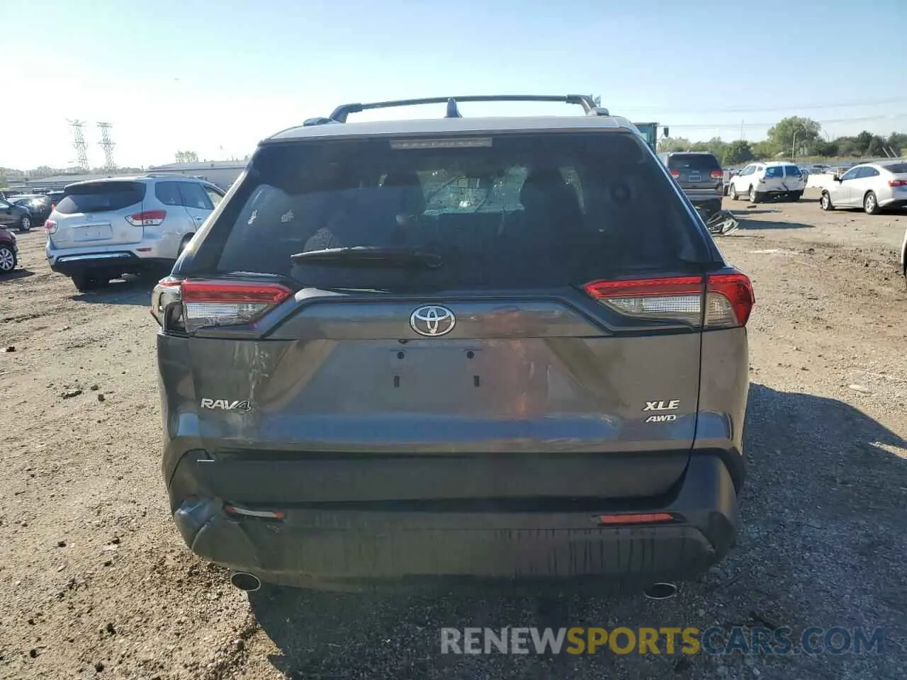 6 Photograph of a damaged car 2T3A1RFVXNC274027 TOYOTA RAV4 2022