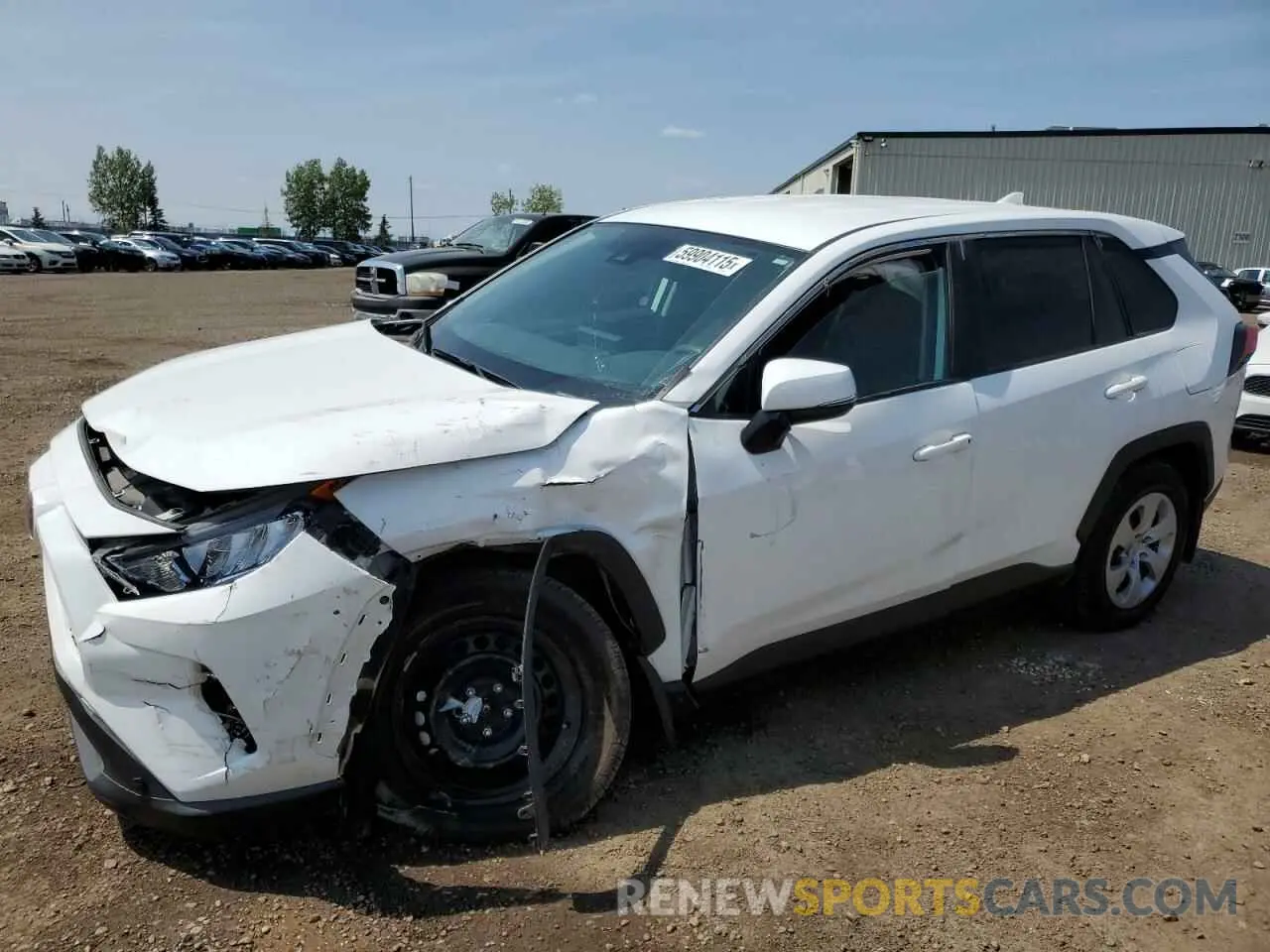 1 Photograph of a damaged car 2T3B1RFV2NC322804 TOYOTA RAV4 2022