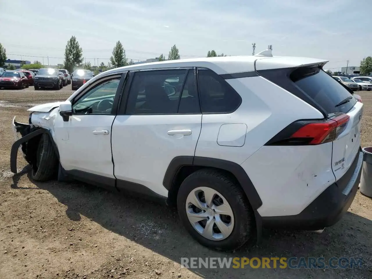 2 Photograph of a damaged car 2T3B1RFV2NC322804 TOYOTA RAV4 2022
