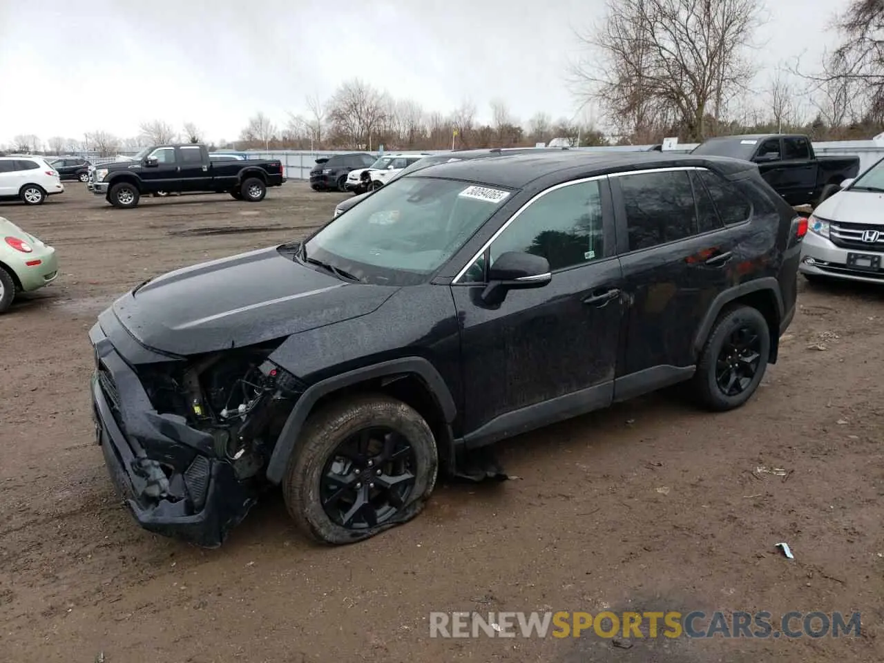 1 Photograph of a damaged car 2T3B1RFV4NC307236 TOYOTA RAV4 2022