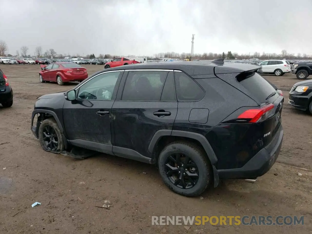 2 Photograph of a damaged car 2T3B1RFV4NC307236 TOYOTA RAV4 2022