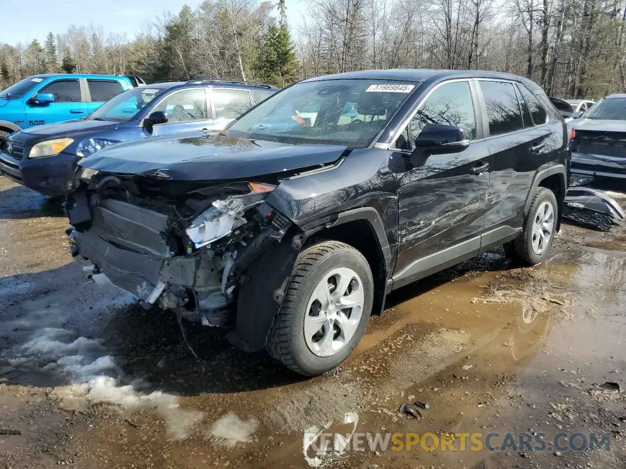 1 Photograph of a damaged car 2T3B1RFV4NC310931 TOYOTA RAV4 2022