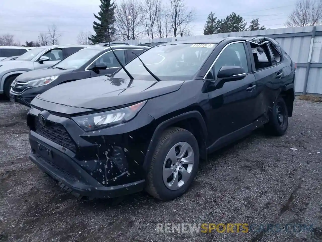 1 Photograph of a damaged car 2T3B1RFV5NC313563 TOYOTA RAV4 2022