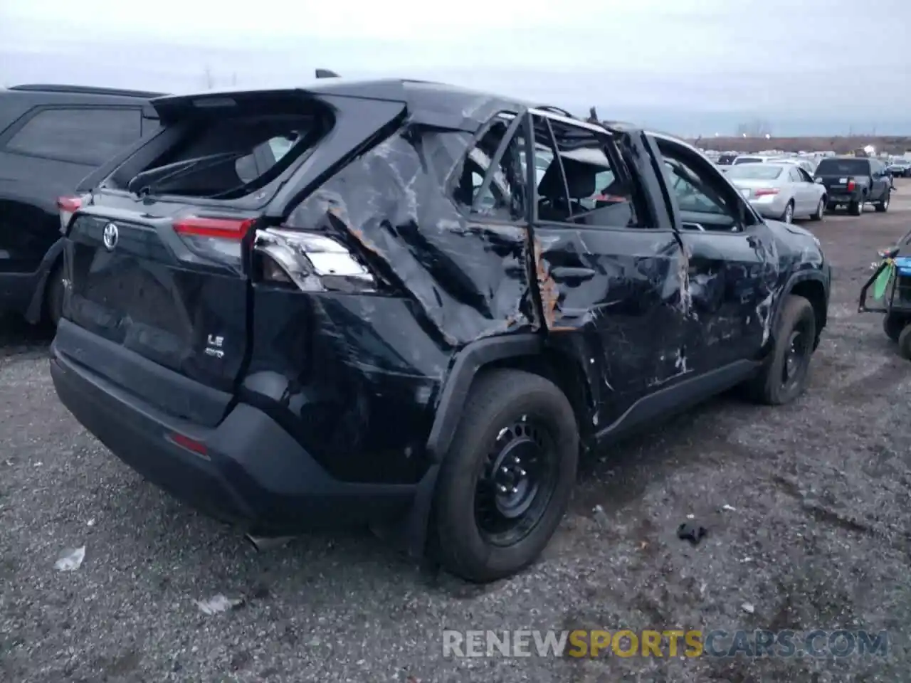 3 Photograph of a damaged car 2T3B1RFV5NC313563 TOYOTA RAV4 2022