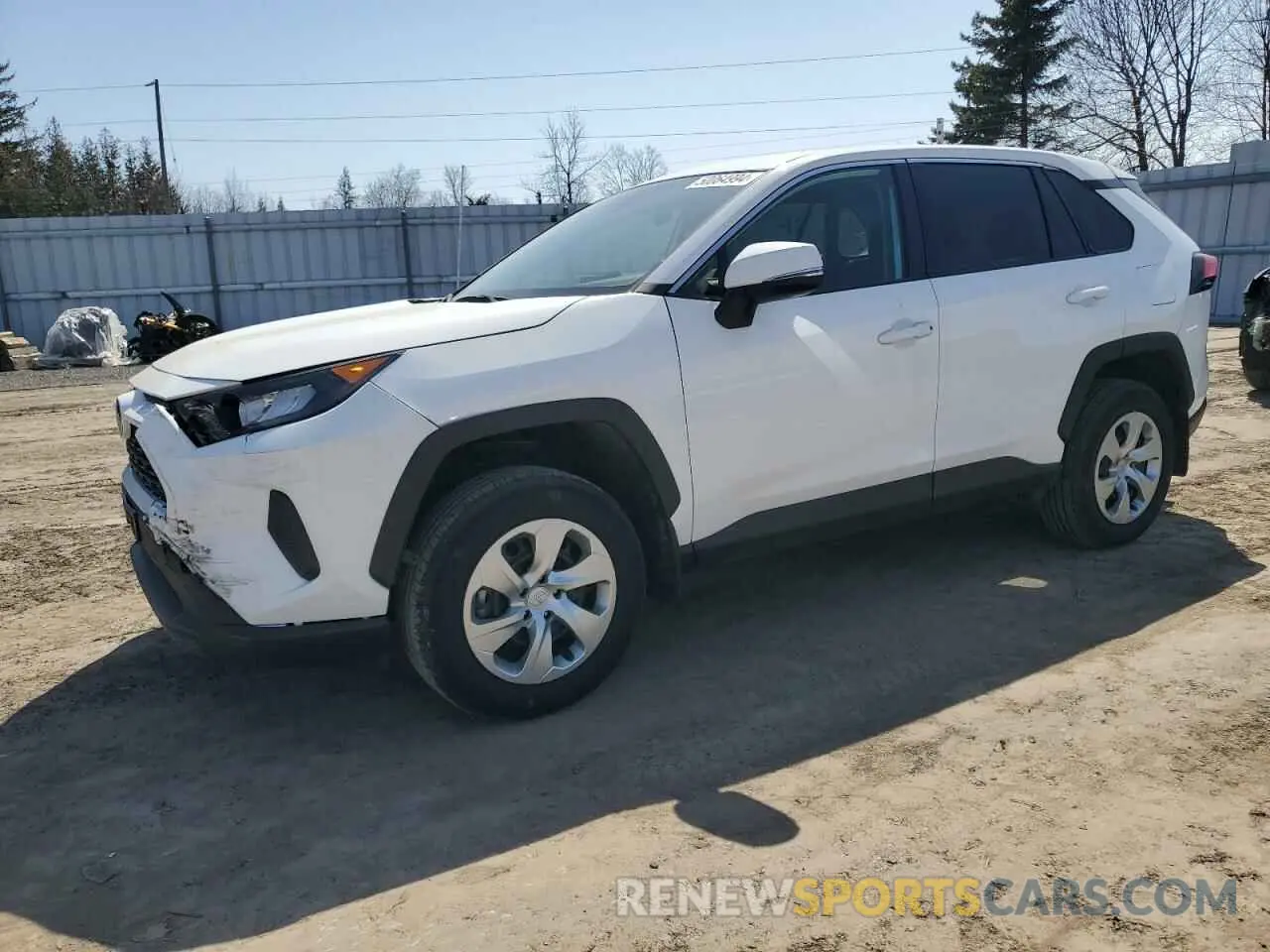 1 Photograph of a damaged car 2T3B1RFV8NW260632 TOYOTA RAV4 2022