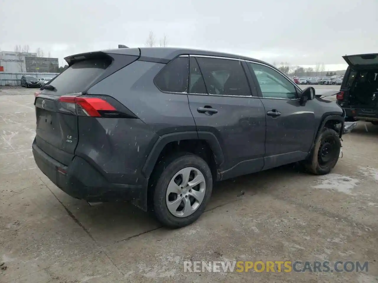 3 Photograph of a damaged car 2T3B1RFVXNC282097 TOYOTA RAV4 2022