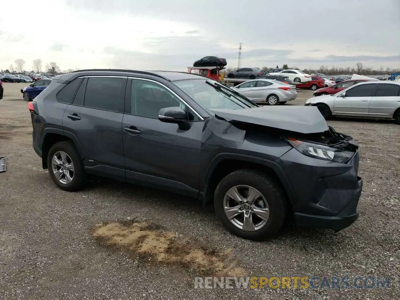 4 Photograph of a damaged car 2T3BWRFV0NW144472 TOYOTA RAV4 2022