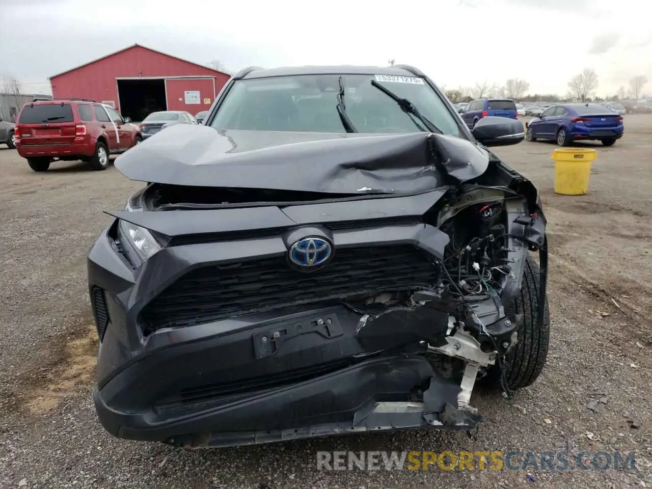 5 Photograph of a damaged car 2T3BWRFV0NW144472 TOYOTA RAV4 2022