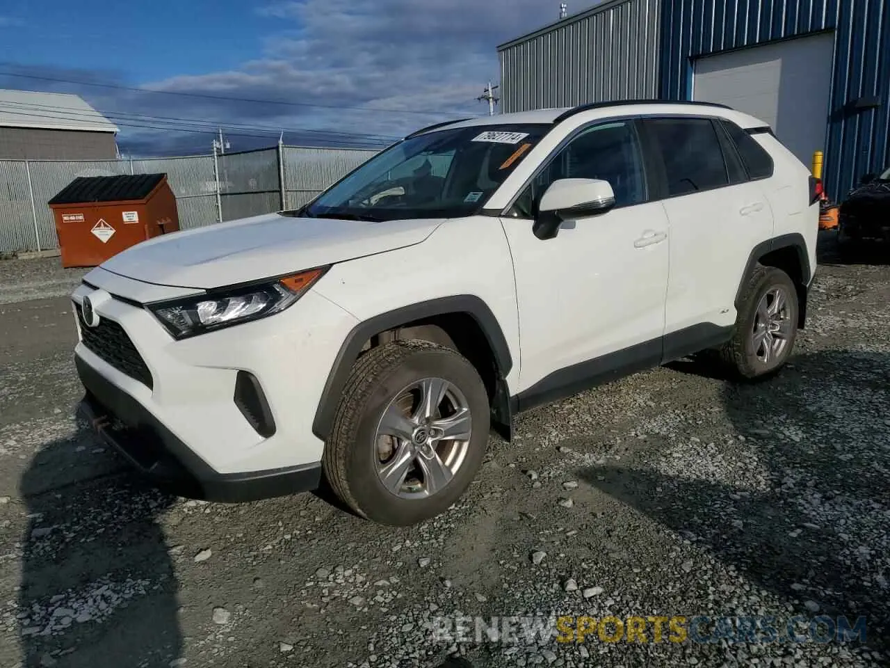 1 Photograph of a damaged car 2T3BWRFV1NW143556 TOYOTA RAV4 2022