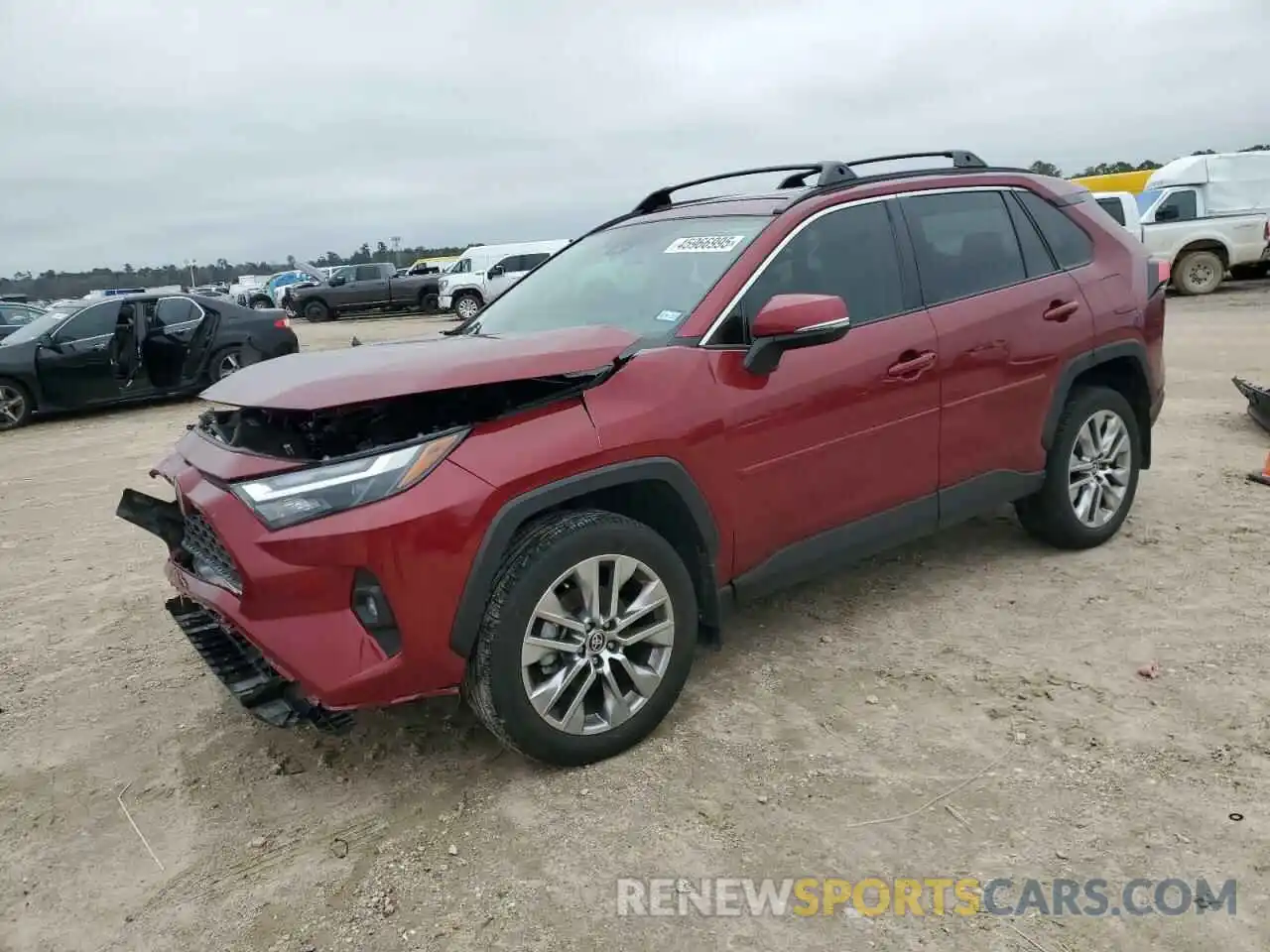 1 Photograph of a damaged car 2T3C1RFV0NW236104 TOYOTA RAV4 2022