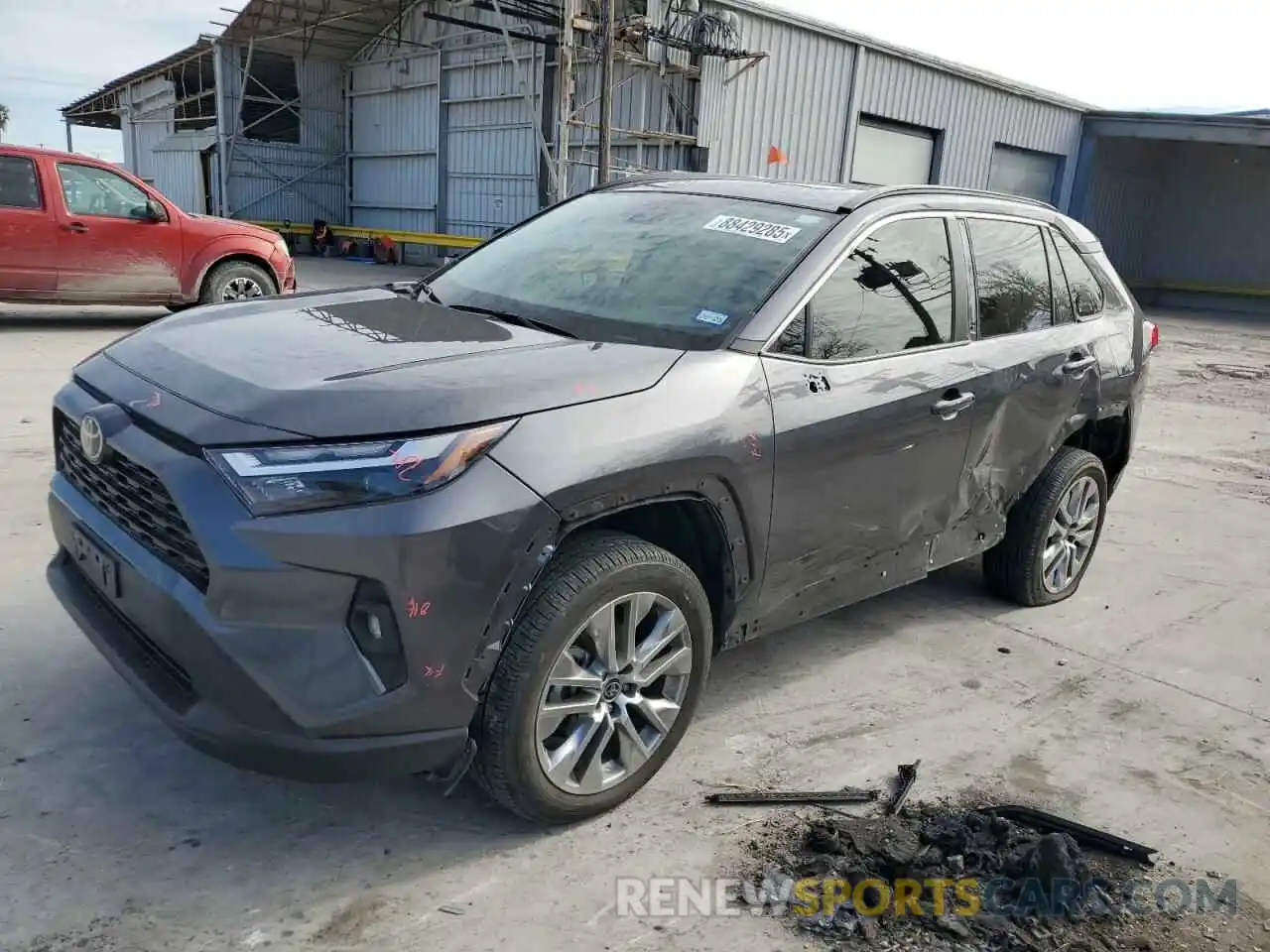 1 Photograph of a damaged car 2T3C1RFV1NC196925 TOYOTA RAV4 2022