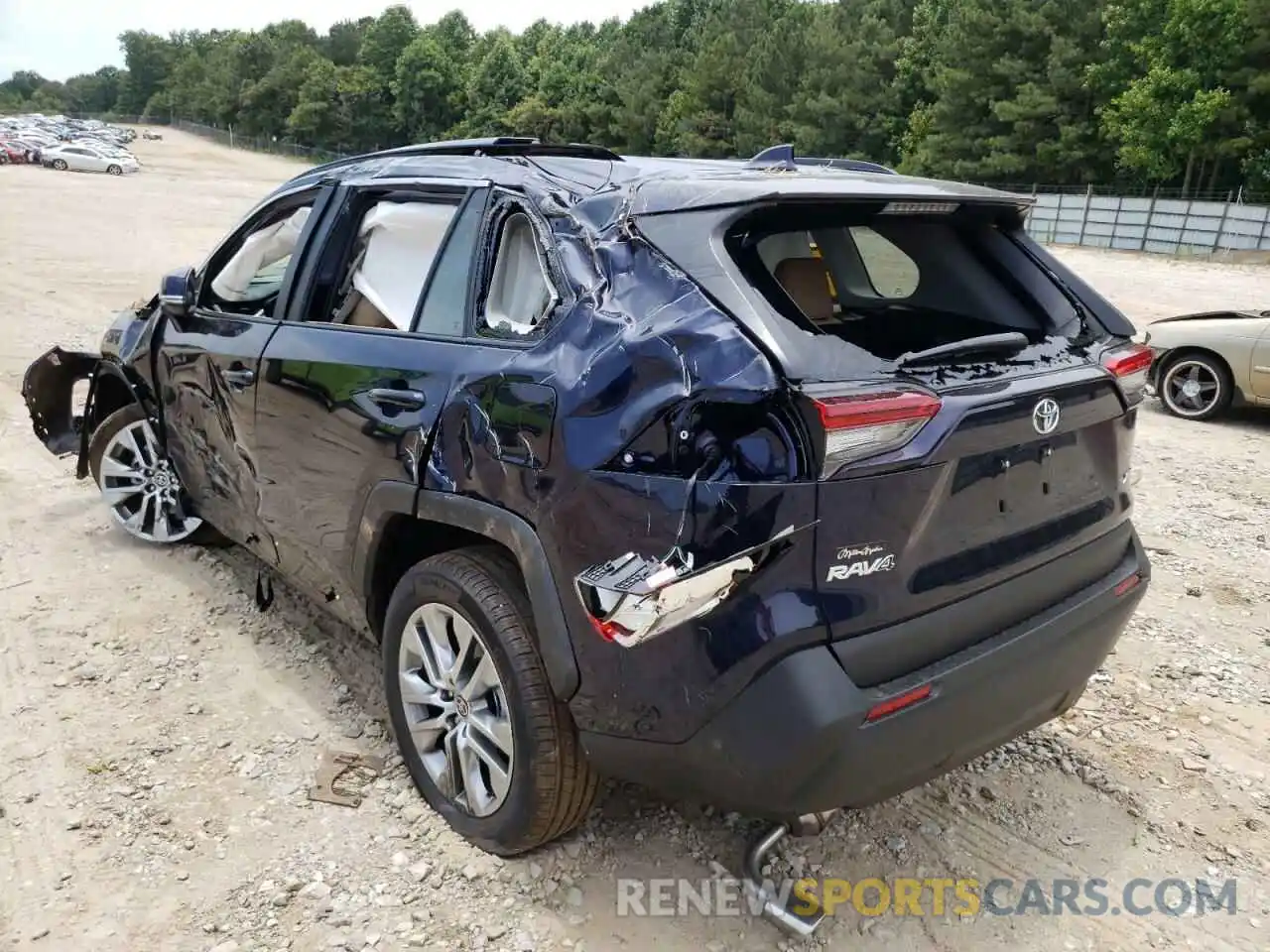 3 Photograph of a damaged car 2T3C1RFV3NW202352 TOYOTA RAV4 2022