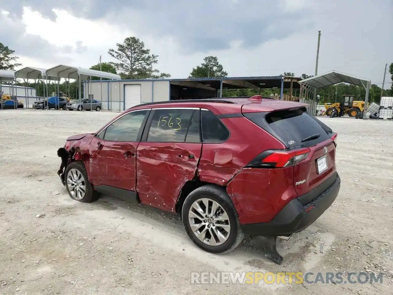 3 Photograph of a damaged car 2T3C1RFV3NW203758 TOYOTA RAV4 2022