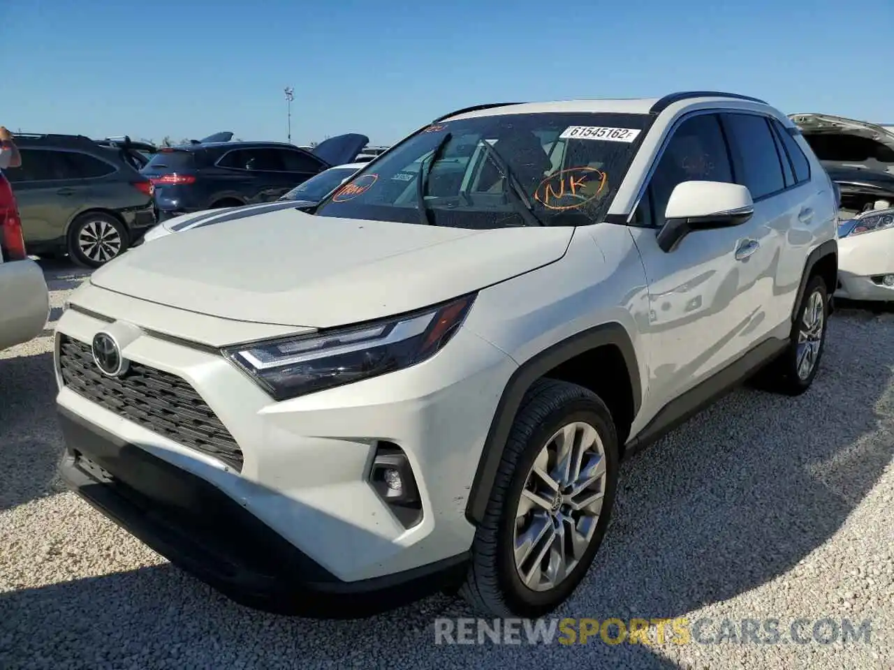 2 Photograph of a damaged car 2T3C1RFV4NW194035 TOYOTA RAV4 2022