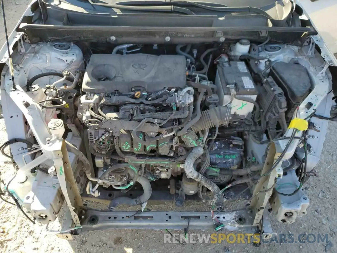 11 Photograph of a damaged car 2T3C1RFV4NW213537 TOYOTA RAV4 2022