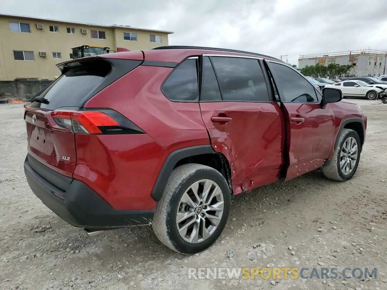 3 Photograph of a damaged car 2T3C1RFV5NW187577 TOYOTA RAV4 2022