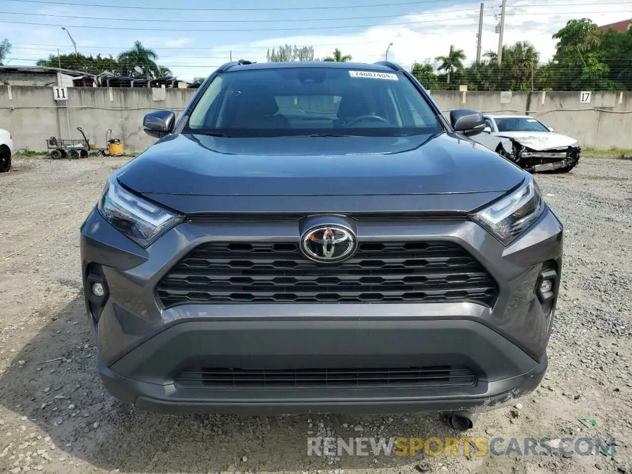 5 Photograph of a damaged car 2T3C1RFV6NC192191 TOYOTA RAV4 2022