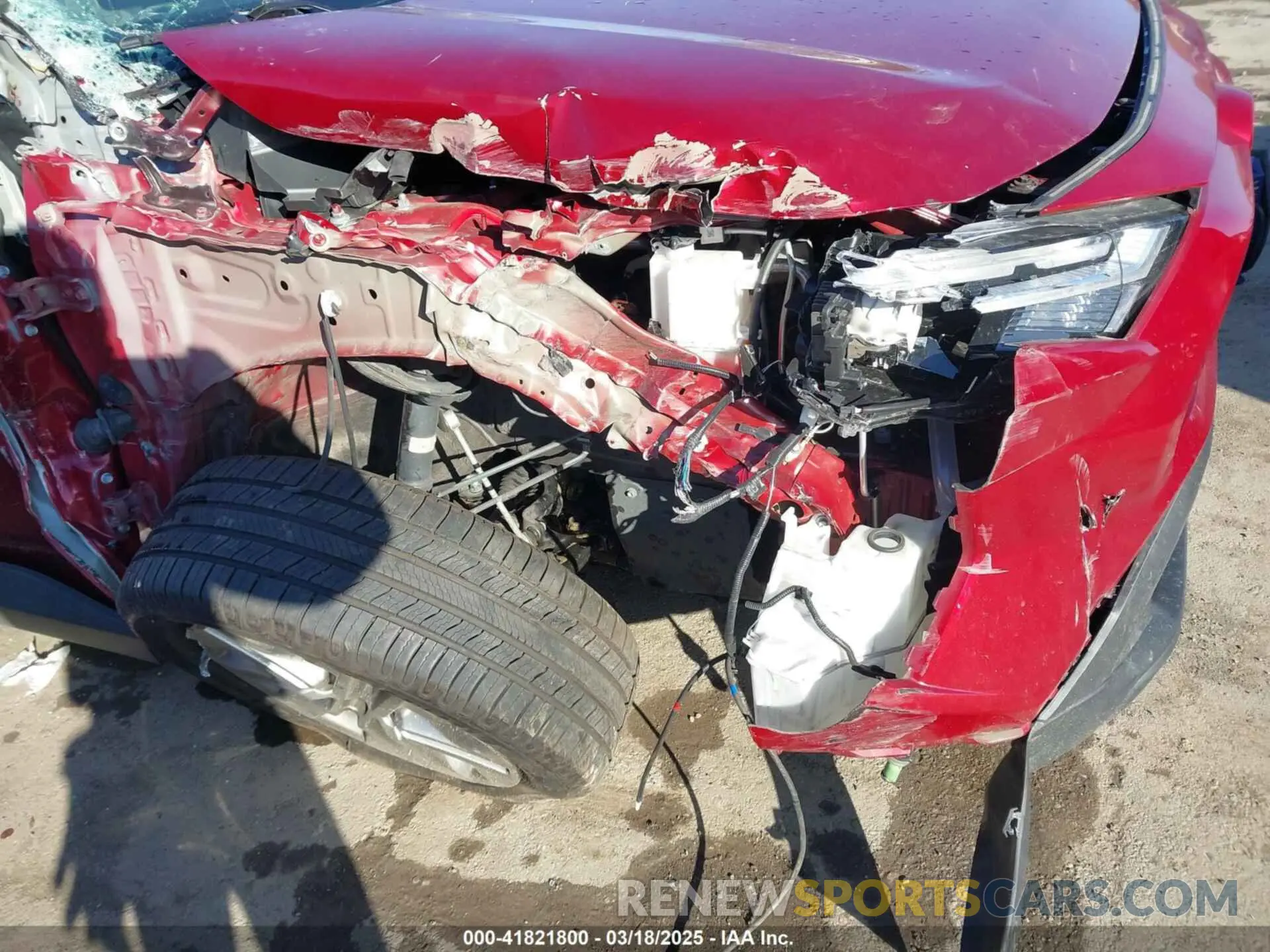 17 Photograph of a damaged car 2T3C1RFV6NW231375 TOYOTA RAV4 2022