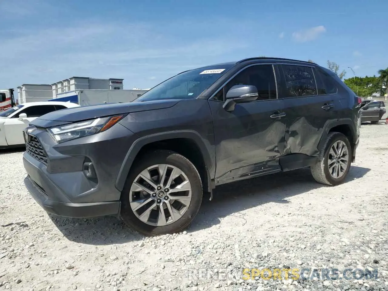 1 Photograph of a damaged car 2T3C1RFV7NC191454 TOYOTA RAV4 2022