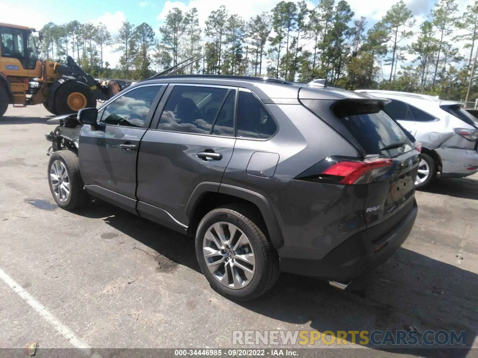 3 Photograph of a damaged car 2T3C1RFV7NC196914 TOYOTA RAV4 2022