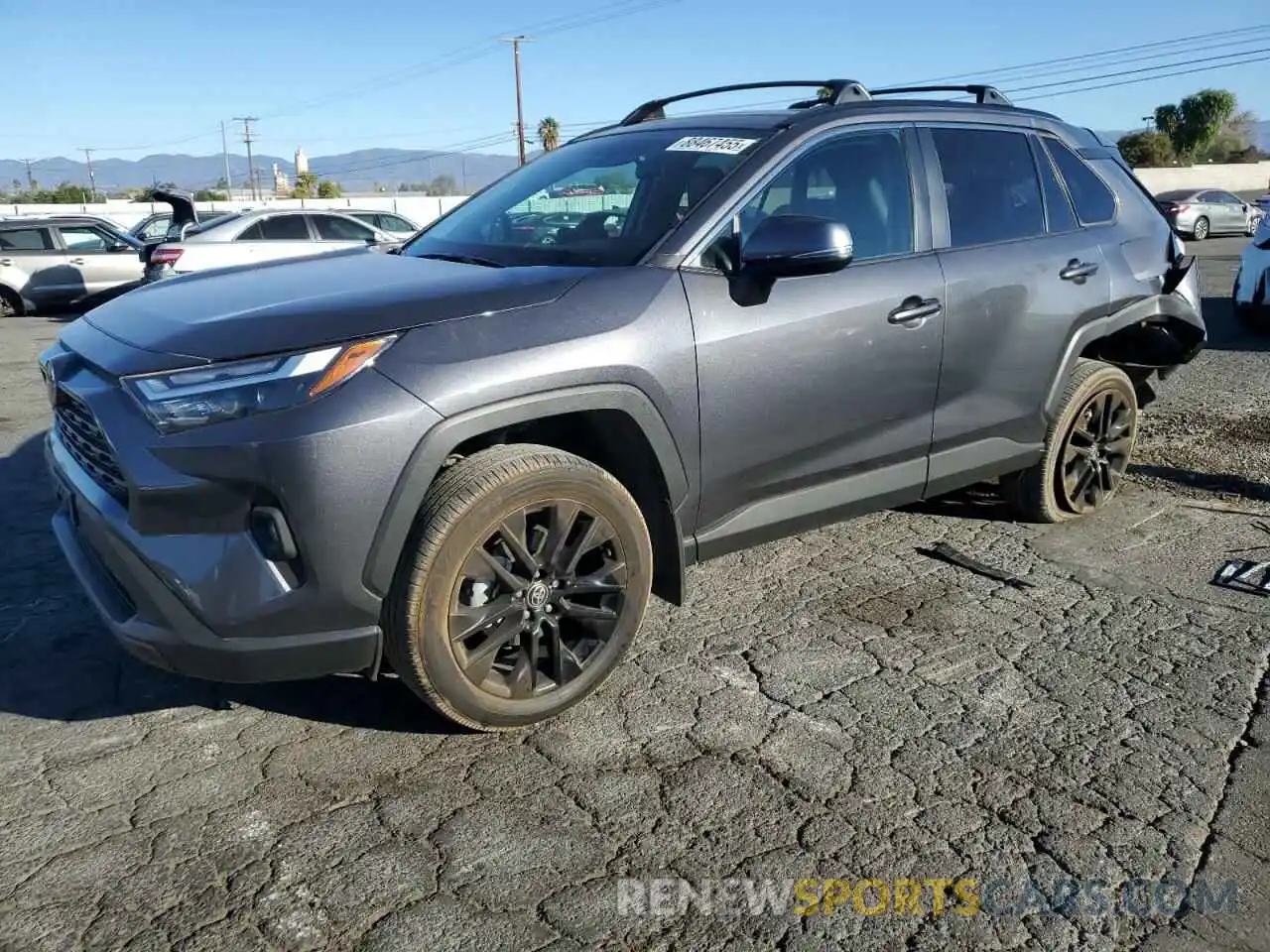 1 Photograph of a damaged car 2T3C1RFV7NC209192 TOYOTA RAV4 2022