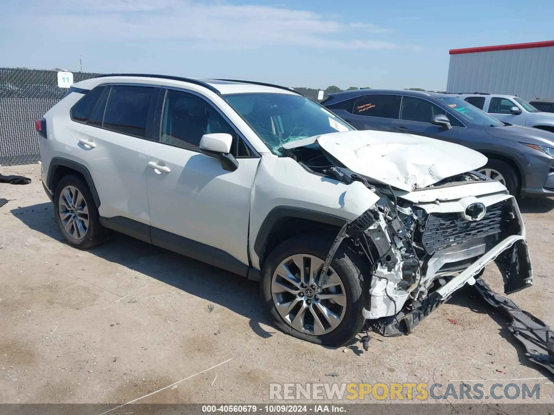 1 Photograph of a damaged car 2T3C1RFV7NW210731 TOYOTA RAV4 2022