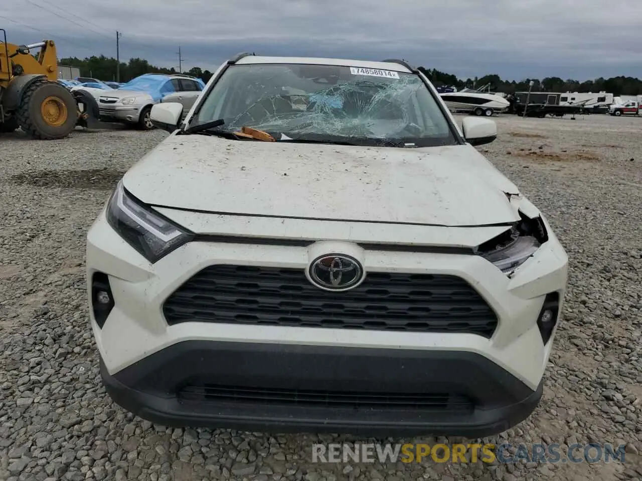 5 Photograph of a damaged car 2T3C1RFV8NW190215 TOYOTA RAV4 2022
