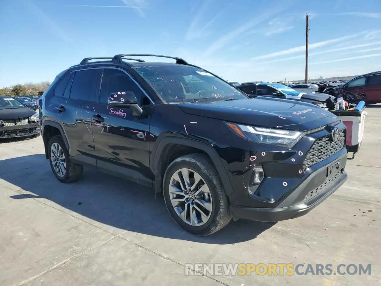 4 Photograph of a damaged car 2T3C1RFV9NC206083 TOYOTA RAV4 2022