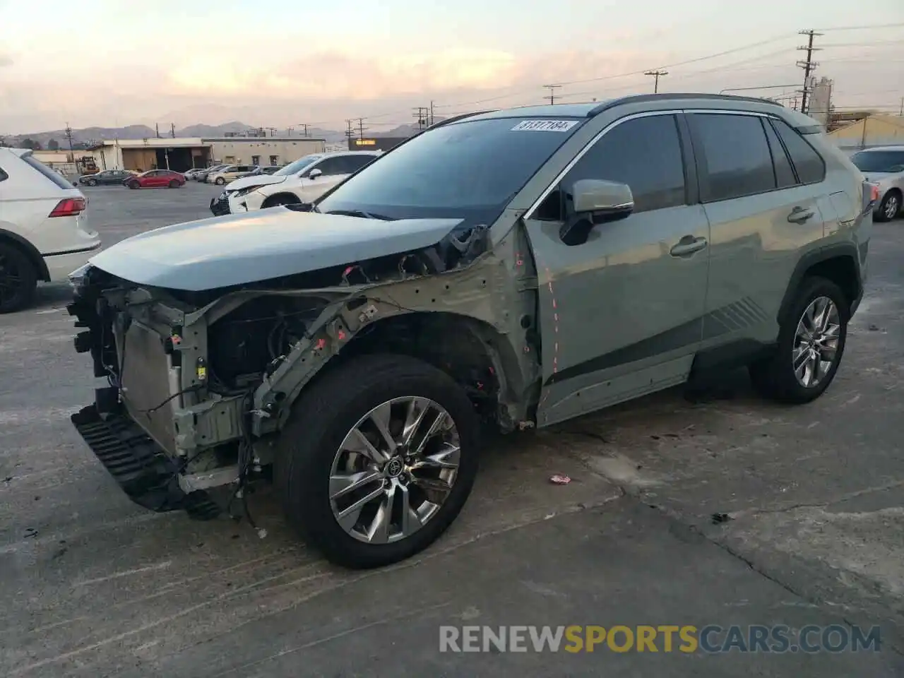 1 Photograph of a damaged car 2T3C1RFV9NW221892 TOYOTA RAV4 2022