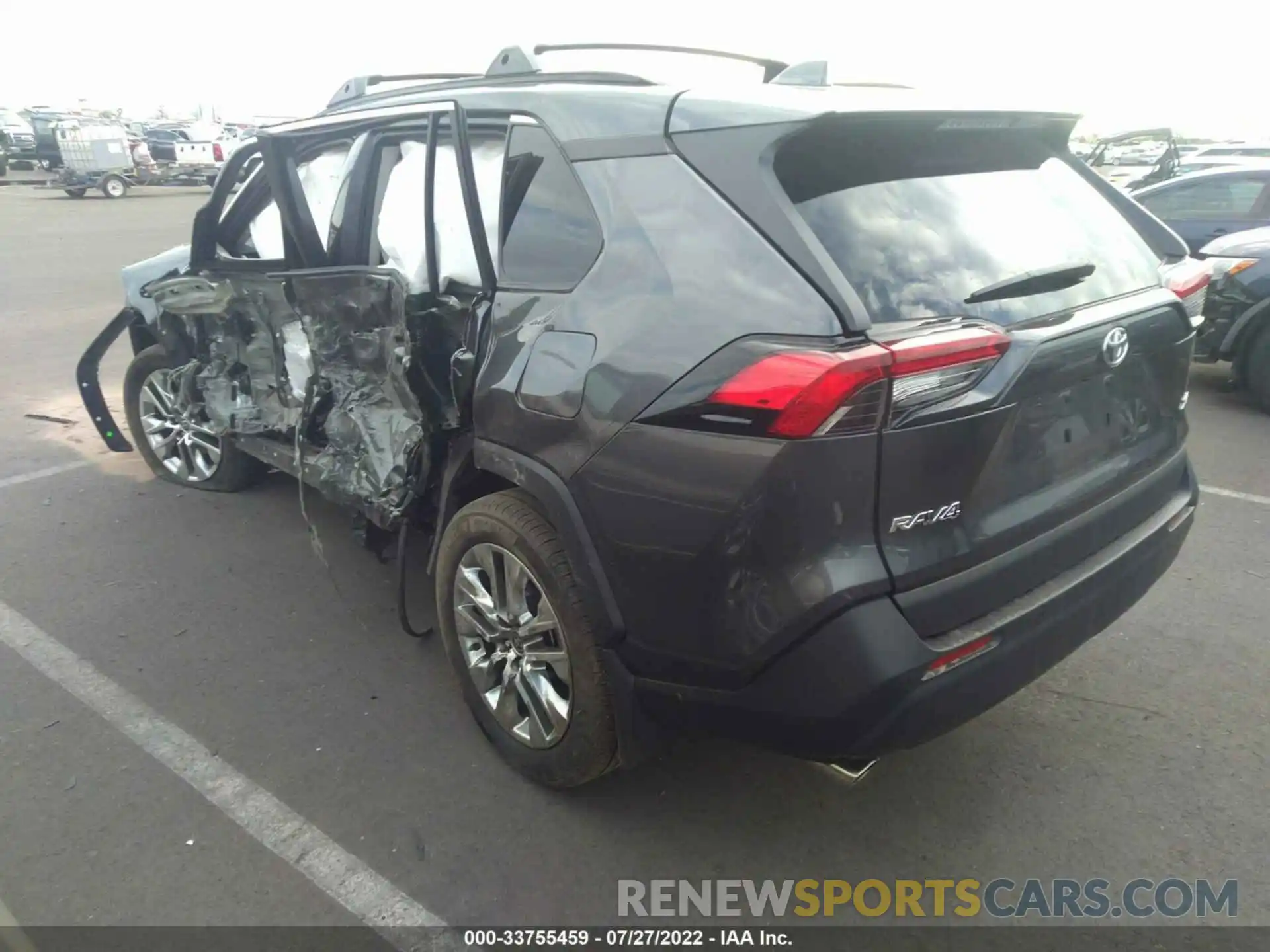 3 Photograph of a damaged car 2T3C1RFVXNC173093 TOYOTA RAV4 2022