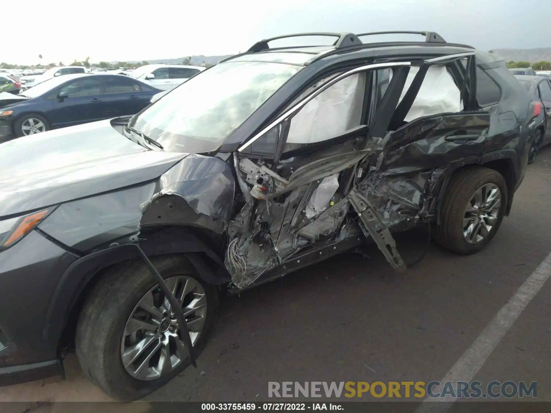 6 Photograph of a damaged car 2T3C1RFVXNC173093 TOYOTA RAV4 2022