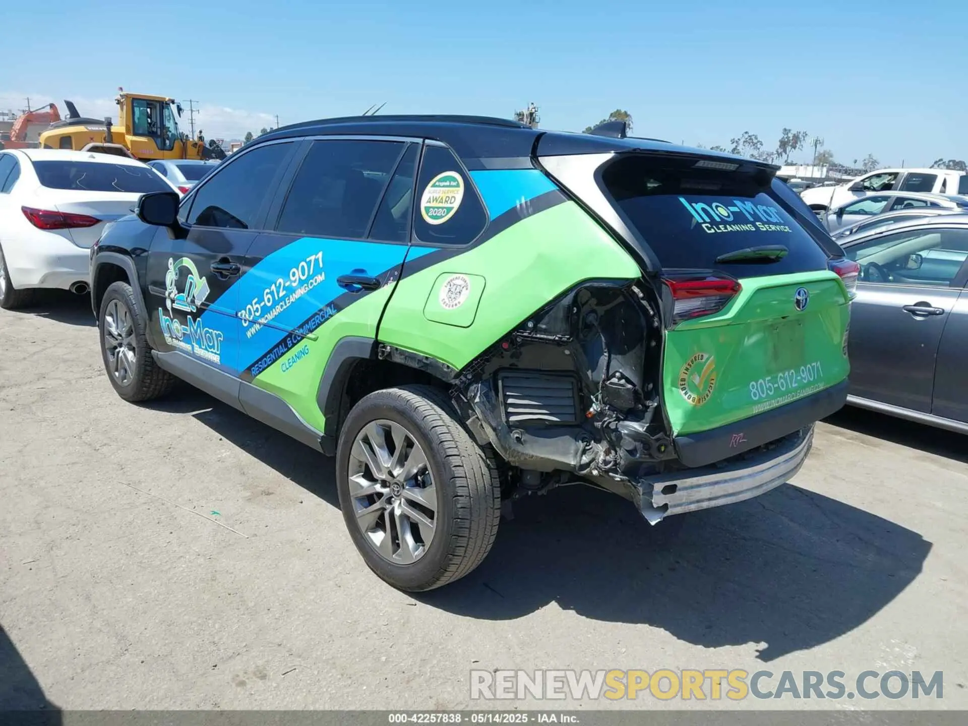 3 Photograph of a damaged car 2T3C1RFVXNC189679 TOYOTA RAV4 2022