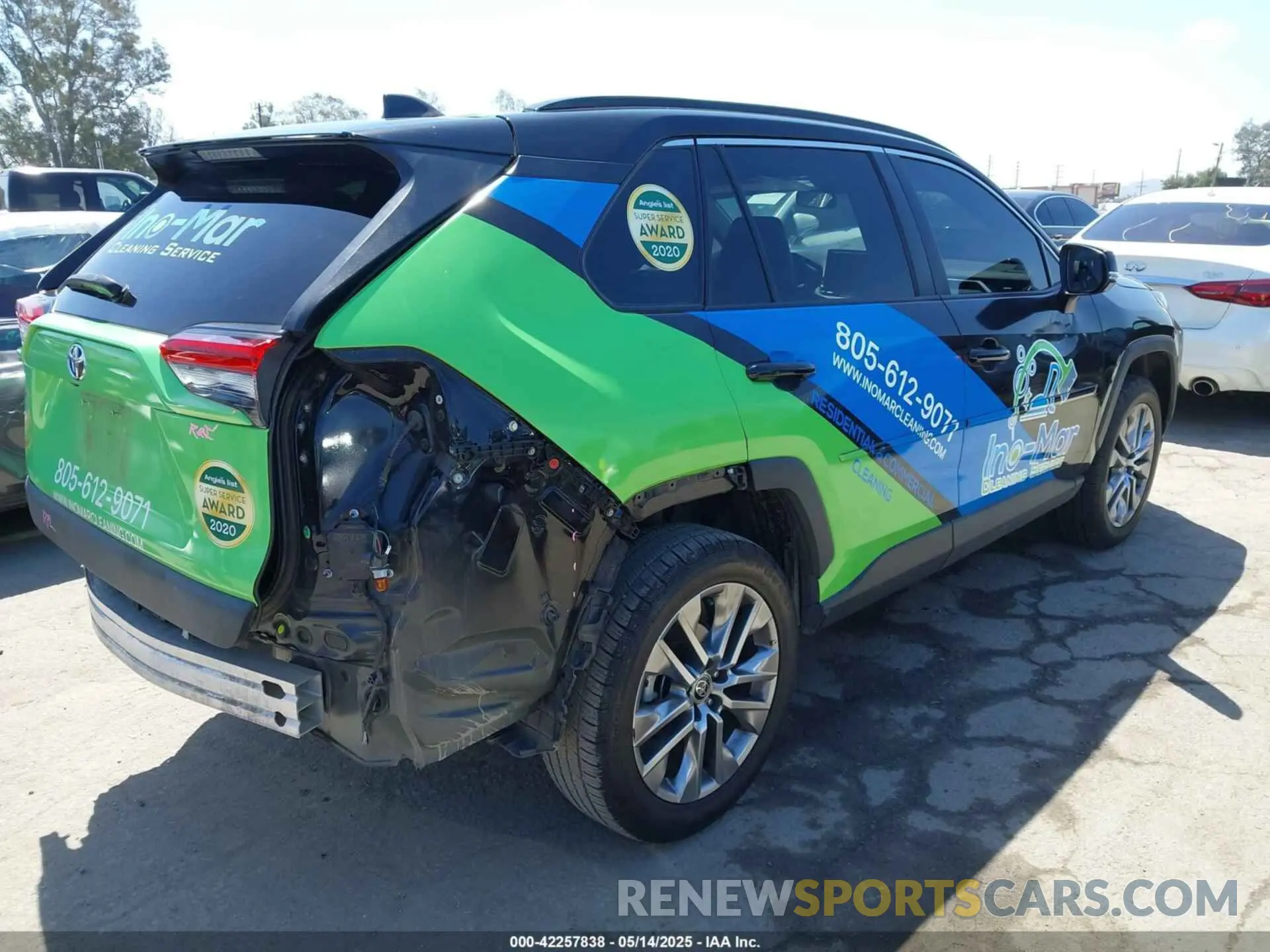 4 Photograph of a damaged car 2T3C1RFVXNC189679 TOYOTA RAV4 2022
