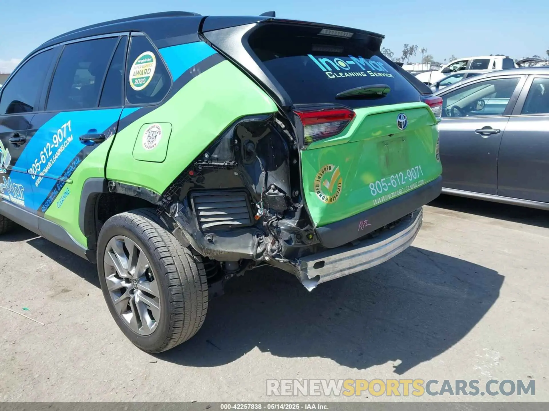 6 Photograph of a damaged car 2T3C1RFVXNC189679 TOYOTA RAV4 2022