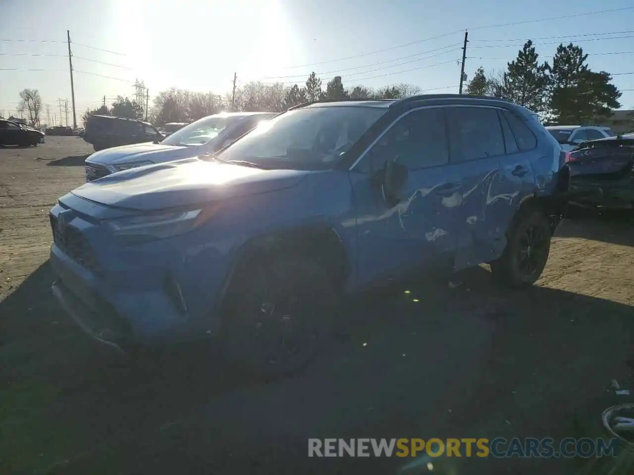 1 Photograph of a damaged car 2T3E6RFV1NW036021 TOYOTA RAV4 2022