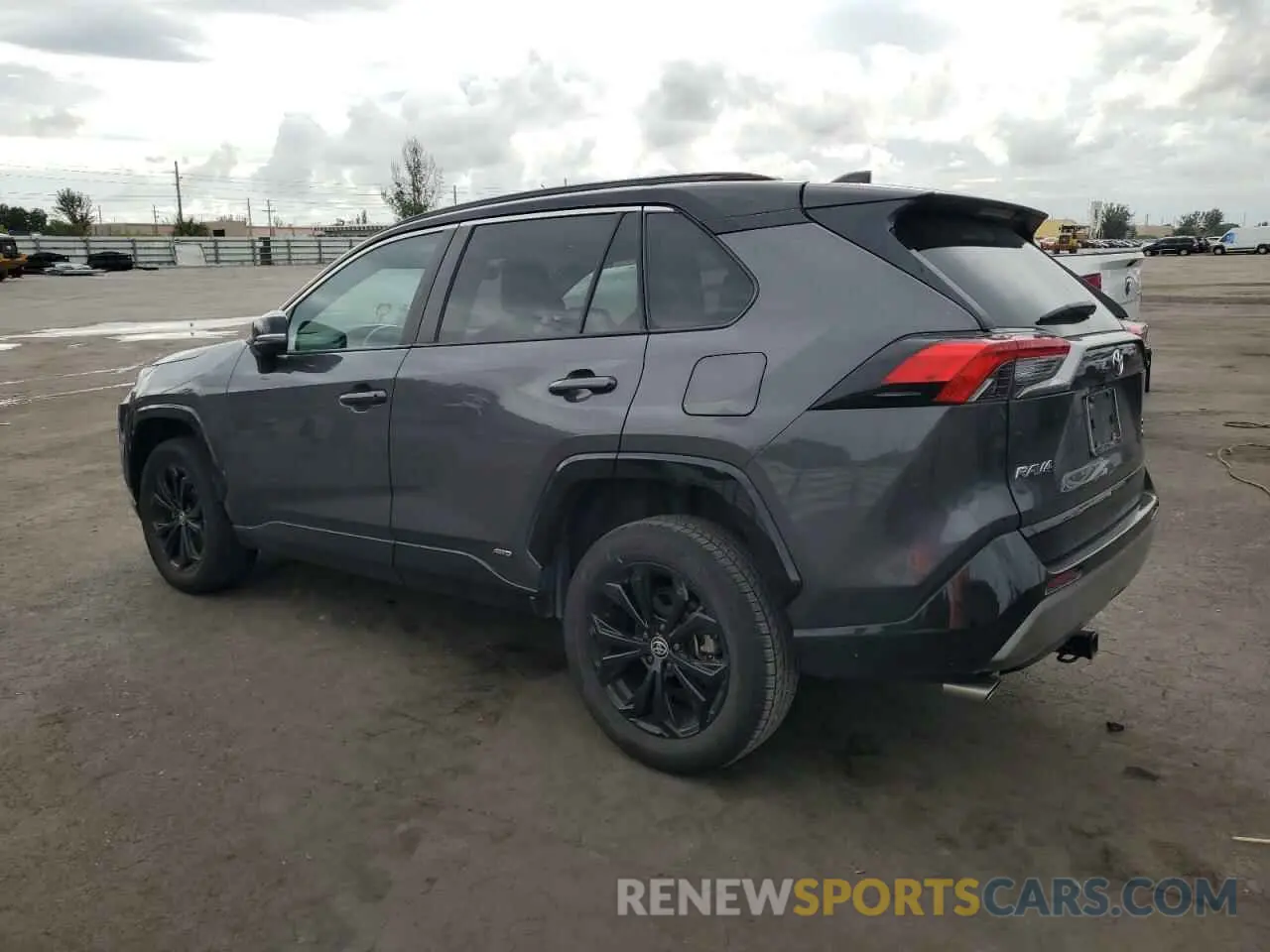 2 Photograph of a damaged car 2T3E6RFV3NW035713 TOYOTA RAV4 2022