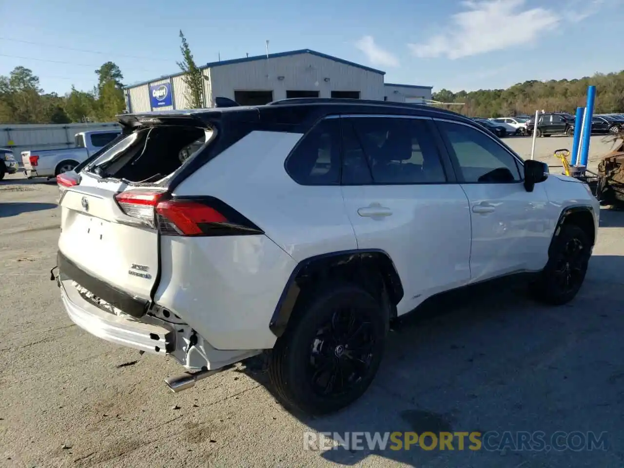 3 Photograph of a damaged car 2T3E6RFV4NW033954 TOYOTA RAV4 2022