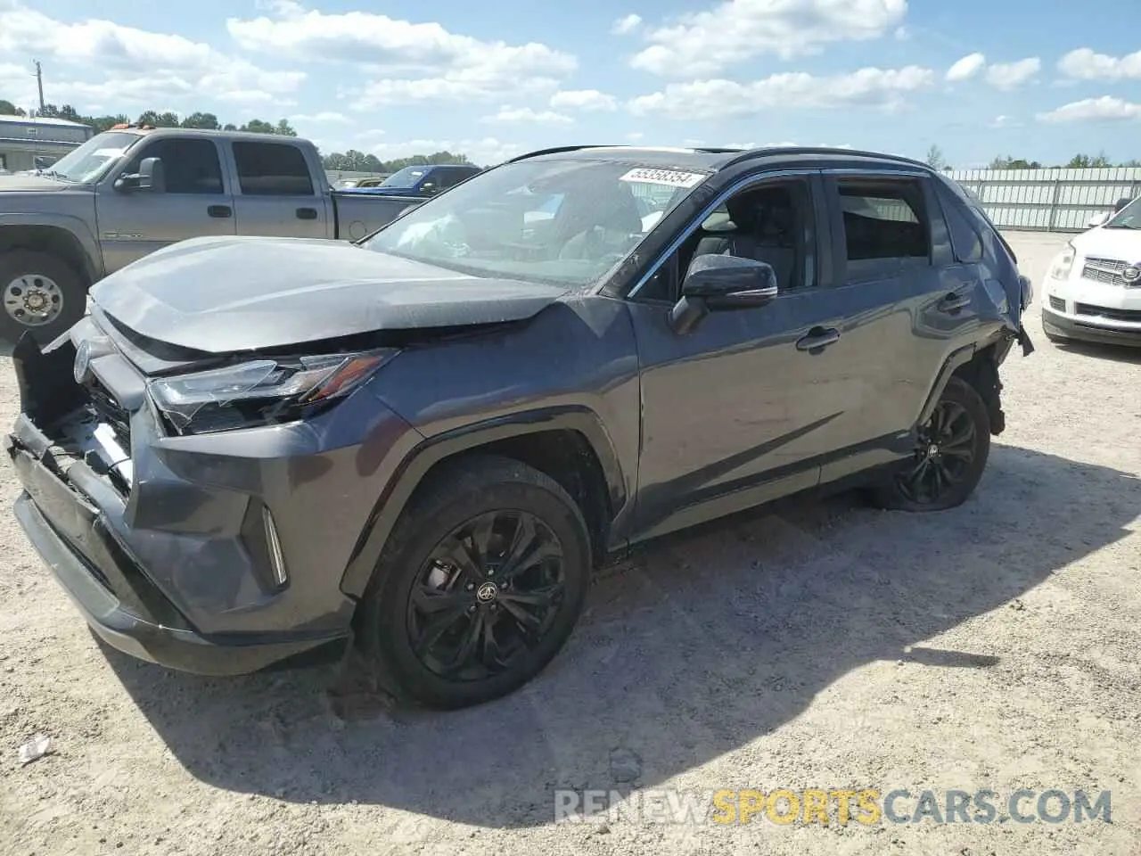 1 Photograph of a damaged car 2T3E6RFV4NW037728 TOYOTA RAV4 2022