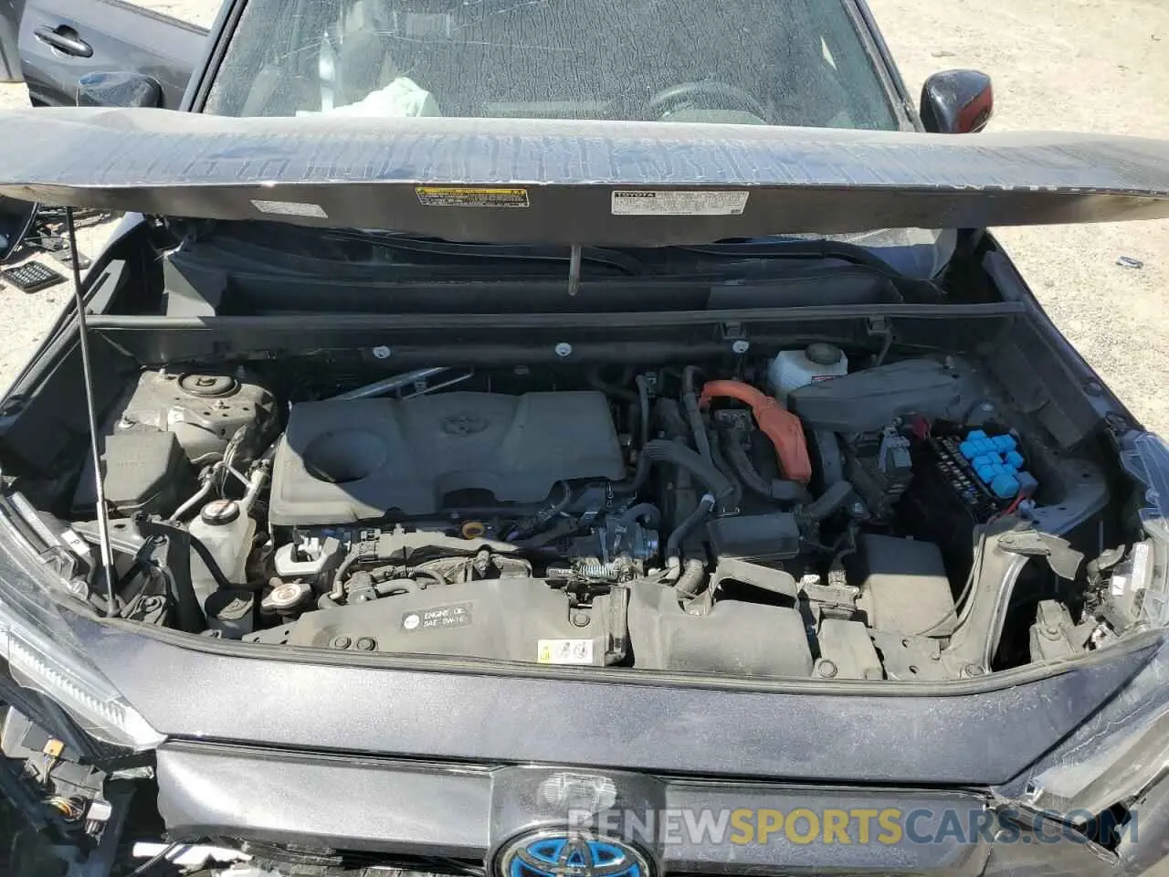 12 Photograph of a damaged car 2T3E6RFV4NW037728 TOYOTA RAV4 2022
